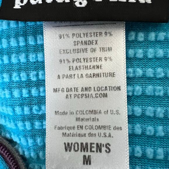 Patagonia‎ Capilene Expedition Weight 1/4 Zip Blue Size Medium - Picture 7 of 7